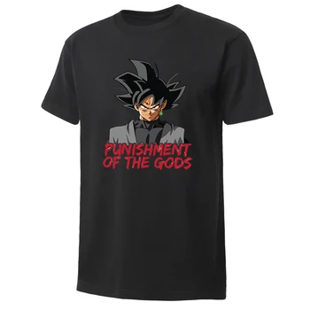 Classic Anime Dragon Ball Z T-Shirt Men'S Punishment Of The Gods Slim Fit Tees Casual Harajuku Streetwear Super Saiyan Male Tops 
Classic Anime Dragon Ball Z T-Shirt Men'S Punishment Of The Gods Slim Fit Tees Casual Harajuku Streetwear Super Saiyan Male Tops