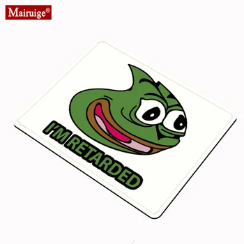 Funny The Frog Pepe Face Crying Happy Mousepad 20x18cm Mouse Pad Small Gamer Speed Gaming Desk Mat Custom for Laptop Table Pads
Funny The Frog Pepe Face Crying Happy Mousepad 20x18cm Mouse Pad Small Gamer Speed Gaming Desk Mat Custom for Laptop Table Pads