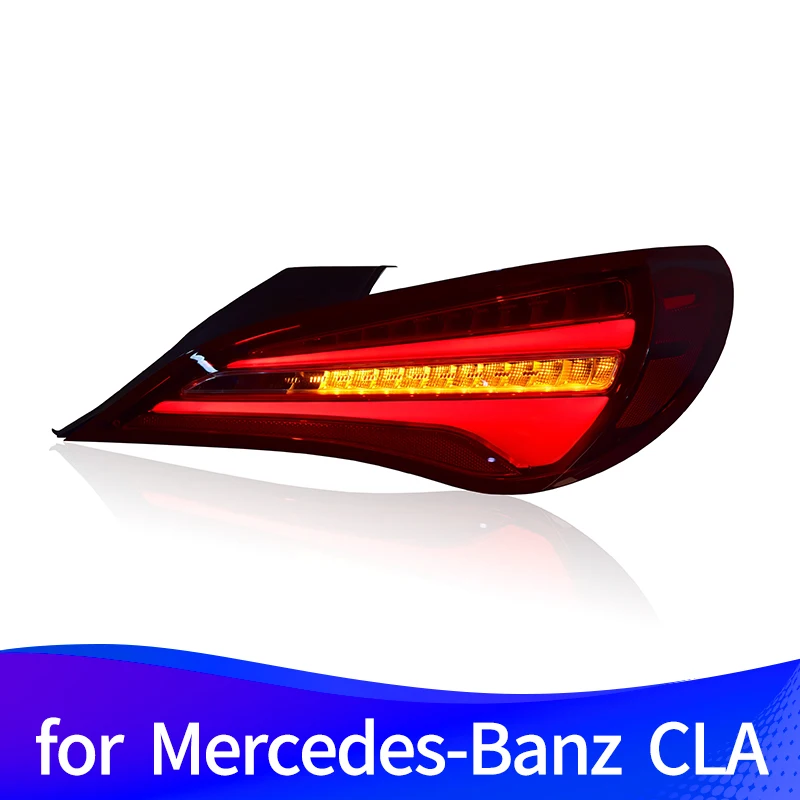 Taillight Assembly for Mercedes-Banz Cla LED running light LED brake light LED turn signal LED fog light LED reversing light
Taillight Assembly for Mercedes-Banz Cla LED running light LED brake light LED turn signal LED fog light LED reversing light