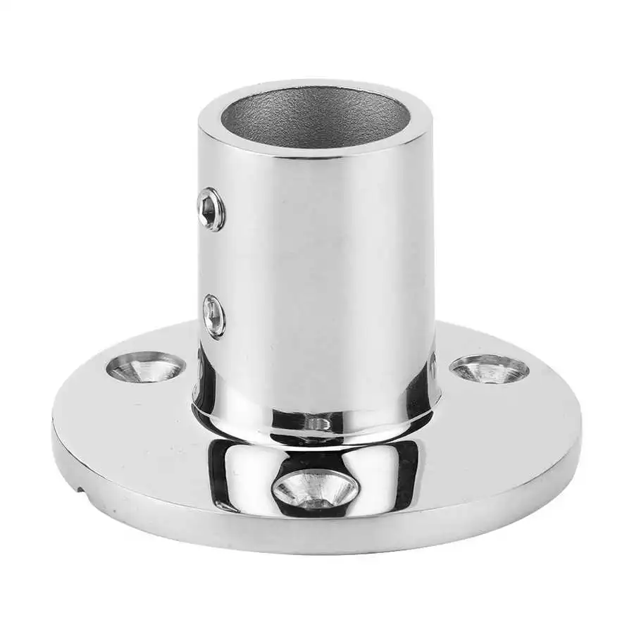Boat Handrail Round Base 90 Degree 22mm Stainless Steel Boat Hand Rail Fittings Marine Accessories Stainless Steel Rail Base
Boat Handrail Round Base 90 Degree 22mm Stainless Steel Boat Hand Rail Fittings Marine Accessories Stainless Steel Rail Base