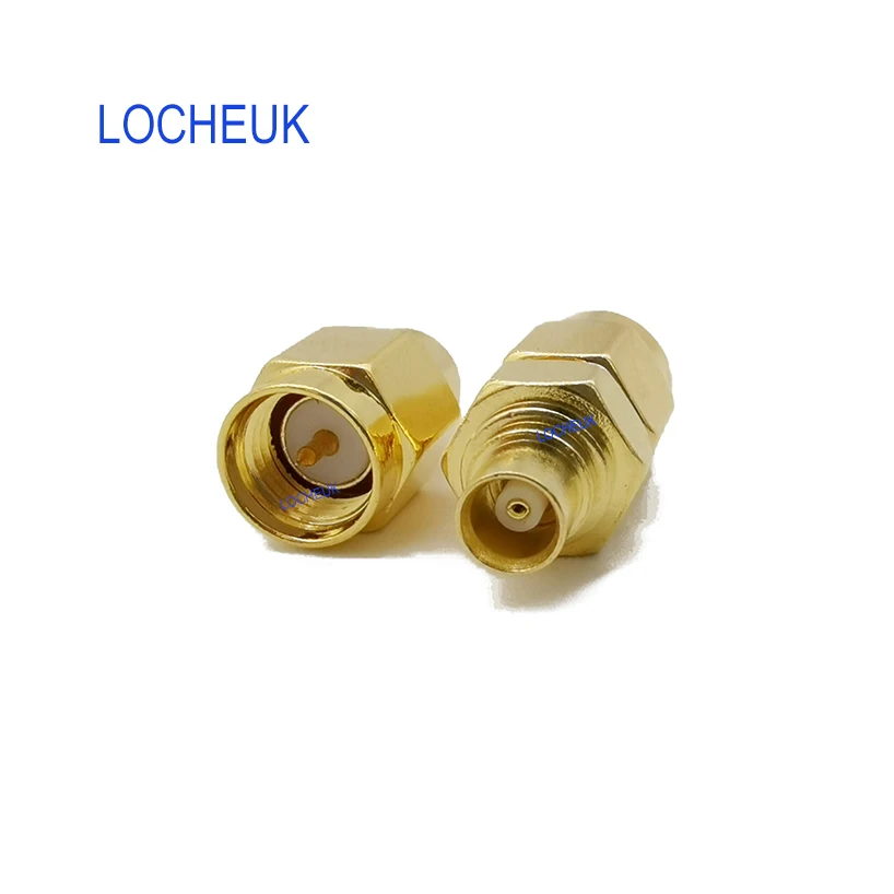 SMA Male to MCX Female RF Coax Adapter MCX Jack to SMA Plug Straight Connector Gold-plated
SMA Male to MCX Female RF Coax Adapter MCX Jack to SMA Plug Straight Connector Gold-plated