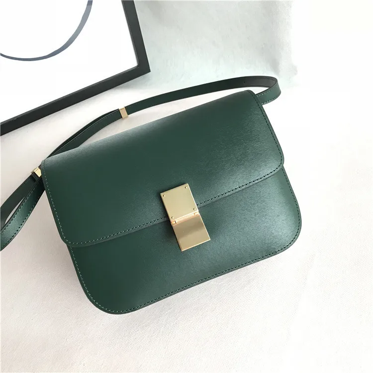 Genuine Leather Woman Dark Green Tofu Hand Rub Grain Small Square Package Single Shoulder Span
Genuine Leather Woman Dark Green Tofu Hand Rub Grain Small Square Package Single Shoulder Span