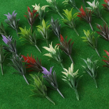 100pcs 1:100 HO Scale Flower Grass Mix Colors Model Trains Layout Railway
100pcs 1:100 HO Scale Flower Grass Mix Colors Model Trains Layout Railway