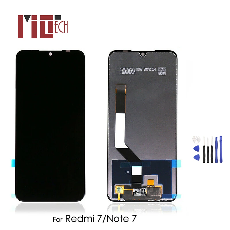 LCD Display For Xiaomi Redmi 7 6.26" For Xiaomi Redmi NOTE 7 6.3'' Touch Screen Digitizer Assembly Replacement Black No Frame
LCD Display For Xiaomi Redmi 7 6.26" For Xiaomi Redmi NOTE 7 6.3'' Touch Screen Digitizer Assembly Replacement Black No Frame