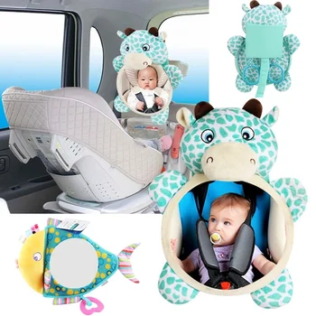 Deer/Fish Mirror Rearview Baby Rattles Toddler Infant Stroller Hanging Newborn Educational Toy 0-12 Months Baby Car Seat
Deer/Fish Mirror Rearview Baby Rattles Toddler Infant Stroller Hanging Newborn Educational Toy 0-12 Months Baby Car Seat