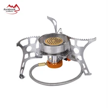 

SV09 Outdoor Hiking Picnic Supplies Survival Cooking Tool Gasoline Burner Portable Ultralight Propane Cooker Gas Camping Stove