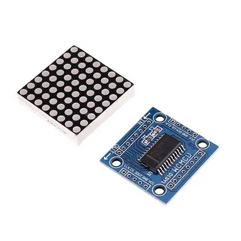 MAX7219 Dot Matrixs Module Microcontroller LED Module Display Module MAX7219 DIY Kit Accessory
MAX7219 Dot Matrixs Module Microcontroller LED Module Display Module MAX7219 DIY Kit Accessory