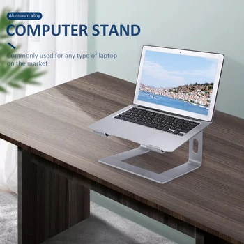 Aluminum Alloy Notebook PC Holder Laptop Stand Riser Portable for Desk Tablet Base Lazy Mobile Phone Bracket 
Aluminum Alloy Notebook PC Holder Laptop Stand Riser Portable for Desk Tablet Base Lazy Mobile Phone Bracket