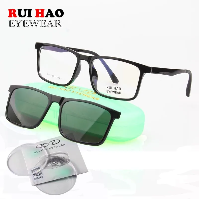 Brand Customize Prescription Glasses Men Retro Design Glasses Frame Driving Sunglasses Clip on Polarized Optical Resin Lenses
Brand Customize Prescription Glasses Men Retro Design Glasses Frame Driving Sunglasses Clip on Polarized Optical Resin Lenses