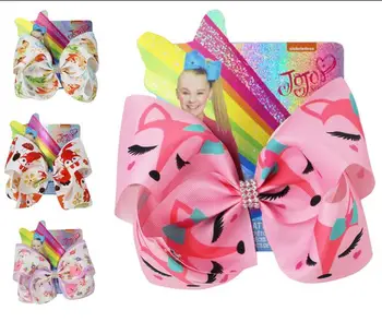 7INCH Hair Bows with Clip cartoon fox Pattern Print Bowknot with Clips Colorful Hairpins Hair Accessories for Girls 8pcs/
7INCH Hair Bows with Clip cartoon fox Pattern Print Bowknot with Clips Colorful Hairpins Hair Accessories for Girls 8pcs/