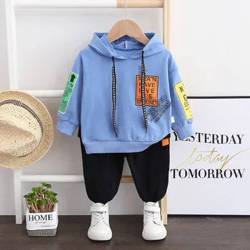 Boys Sport Clothes Spring Autumn Fashion Casual Clothing Sets Tops+Pants 2Pcs Cotton Boy Suits Outfit For Baby 0-5Y Korean Style
Boys Sport Clothes Spring Autumn Fashion Casual Clothing Sets Tops+Pants 2Pcs Cotton Boy Suits Outfit For Baby 0-5Y Korean Style