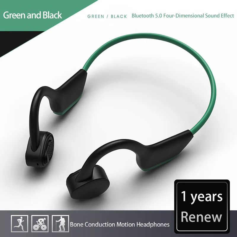 HOLY SERPENT J20 Bluetooth 5.0 Bone Conduction Headphones Wireless Sports Earphones Handsfree Waterproof Wireless Headphone
HOLY SERPENT J20 Bluetooth 5.0 Bone Conduction Headphones Wireless Sports Earphones Handsfree Waterproof Wireless Headphone