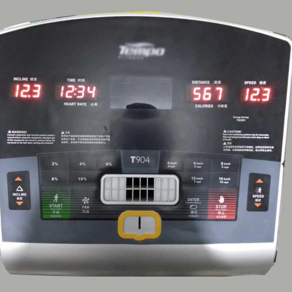 Upper control board for Tempo T904 Treadmill Display Control Panel LCD Operator Panel Instrument Panel
Upper control board for Tempo T904 Treadmill Display Control Panel LCD Operator Panel Instrument Panel