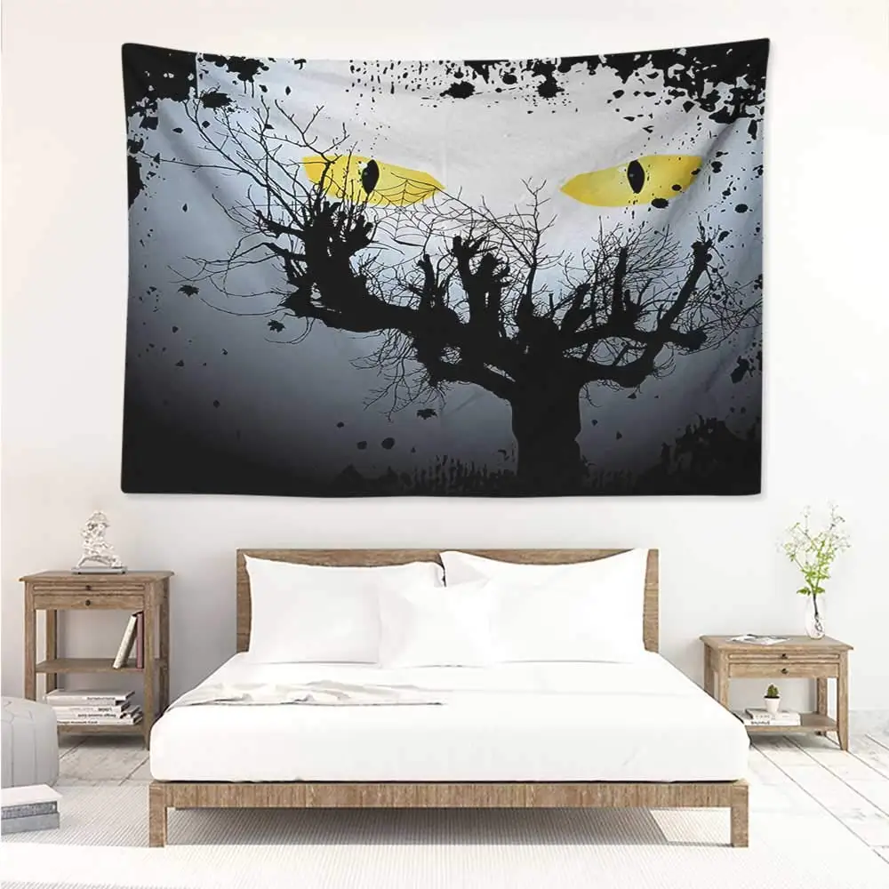 Scary Eyes Backgrounded Leafless Old Branch Angry Hunt Cat Animal Wall Decoration Tapestry
Scary Eyes Backgrounded Leafless Old Branch Angry Hunt Cat Animal Wall Decoration Tapestry