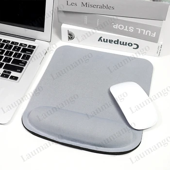 컴퓨터 게이머용 EVA 마우스 패드, 노트북 테이블 미끄럼 방지, 사용자 정의 손목 밴드, 부드러운 마우스 패드, 단색 매트