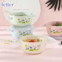 Cartoon Cute Wheat Straw Children's Soup Bowl Feeding Tableware, Baby Eating Learning Bowl, Microwaveable with Spoon
Cartoon Cute Wheat Straw Children's Soup Bowl Feeding Tableware, Baby Eating Learning Bowl, Microwaveable with Spoon