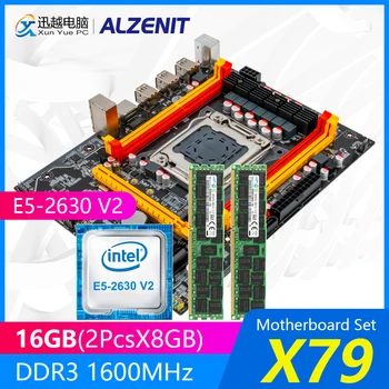 ALZENIT X79 Motherboard Set X79M-CE3 MATX With Intel Xeon E5-2630 V2 2.6GHz CPU 2*8GB (16GB) DDR3 1600MHz ECC/REG RAM
ALZENIT X79 Motherboard Set X79M-CE3 MATX With Intel Xeon E5-2630 V2 2.6GHz CPU 2*8GB (16GB) DDR3 1600MHz ECC/REG RAM