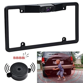 Backup Camera, Waterproof Car License Plate Frame Parking Sensor 170 Degree Rear View Reverse Backup Camera Flexible Angle and E
Backup Camera, Waterproof Car License Plate Frame Parking Sensor 170 Degree Rear View Reverse Backup Camera Flexible Angle and E