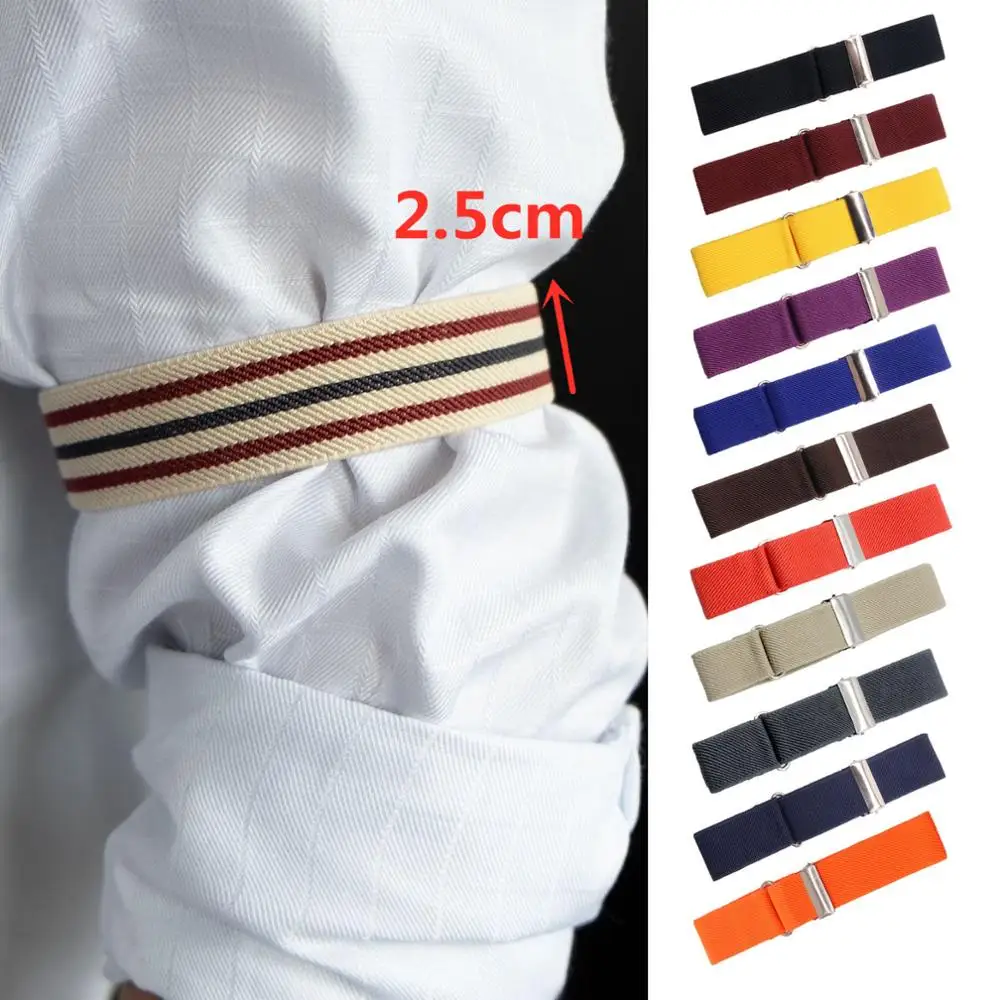 2.5cm Elasticated Unisex Armbands Sleeve Garter Adjustable Gift Shirt Sleeve Holder Cufflink Business Wedding Groom Accessories
2.5cm Elasticated Unisex Armbands Sleeve Garter Adjustable Gift Shirt Sleeve Holder Cufflink Business Wedding Groom Accessories