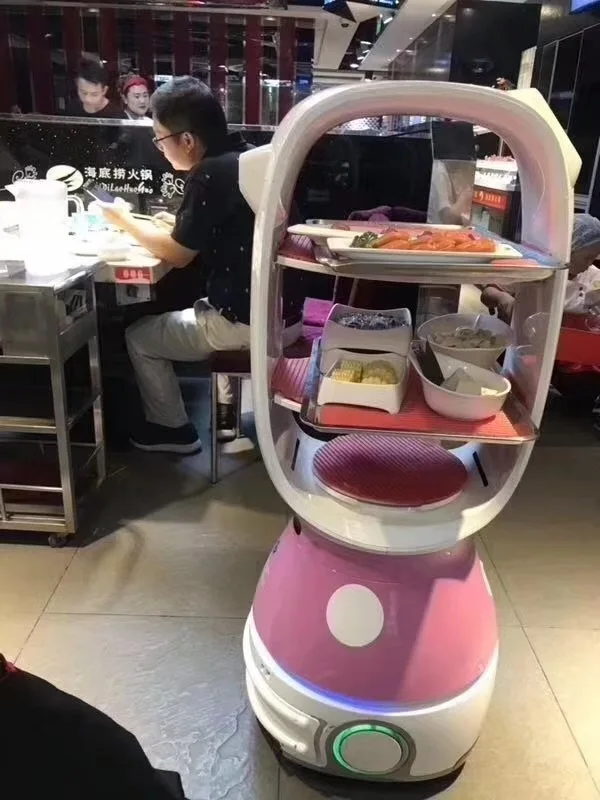 

Customize hotel Restaurant administrative delivery Service Waiter smart voice Robot