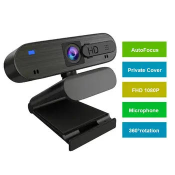 H703 Full HD USB Webcam Auto-focus Privacy Shutter 1080P Web Camera with Dual Mic for Conferencing Recording Streaming
H703 Full HD USB Webcam Auto-focus Privacy Shutter 1080P Web Camera with Dual Mic for Conferencing Recording Streaming
