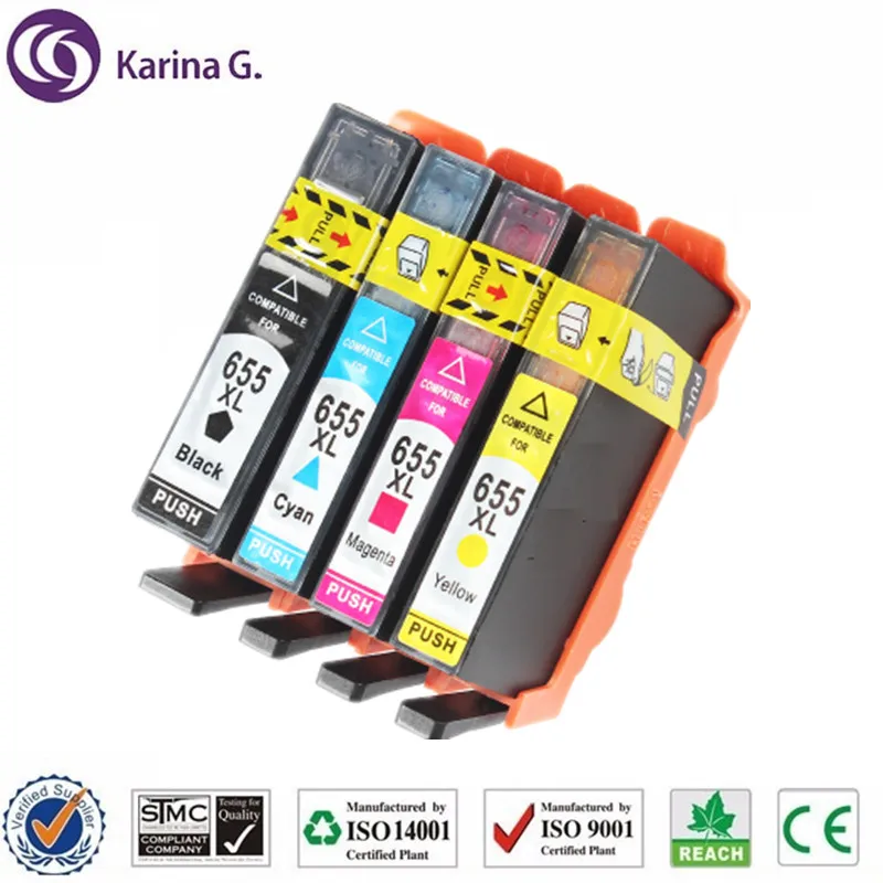655XL Ink Cartridge Replacement For HP HP655 CZ109AE suit for HP Deskjet Advantage 3525 4615 4625 5525 6520 6525
655XL Ink Cartridge Replacement For HP HP655 CZ109AE suit for HP Deskjet Advantage 3525 4615 4625 5525 6520 6525
