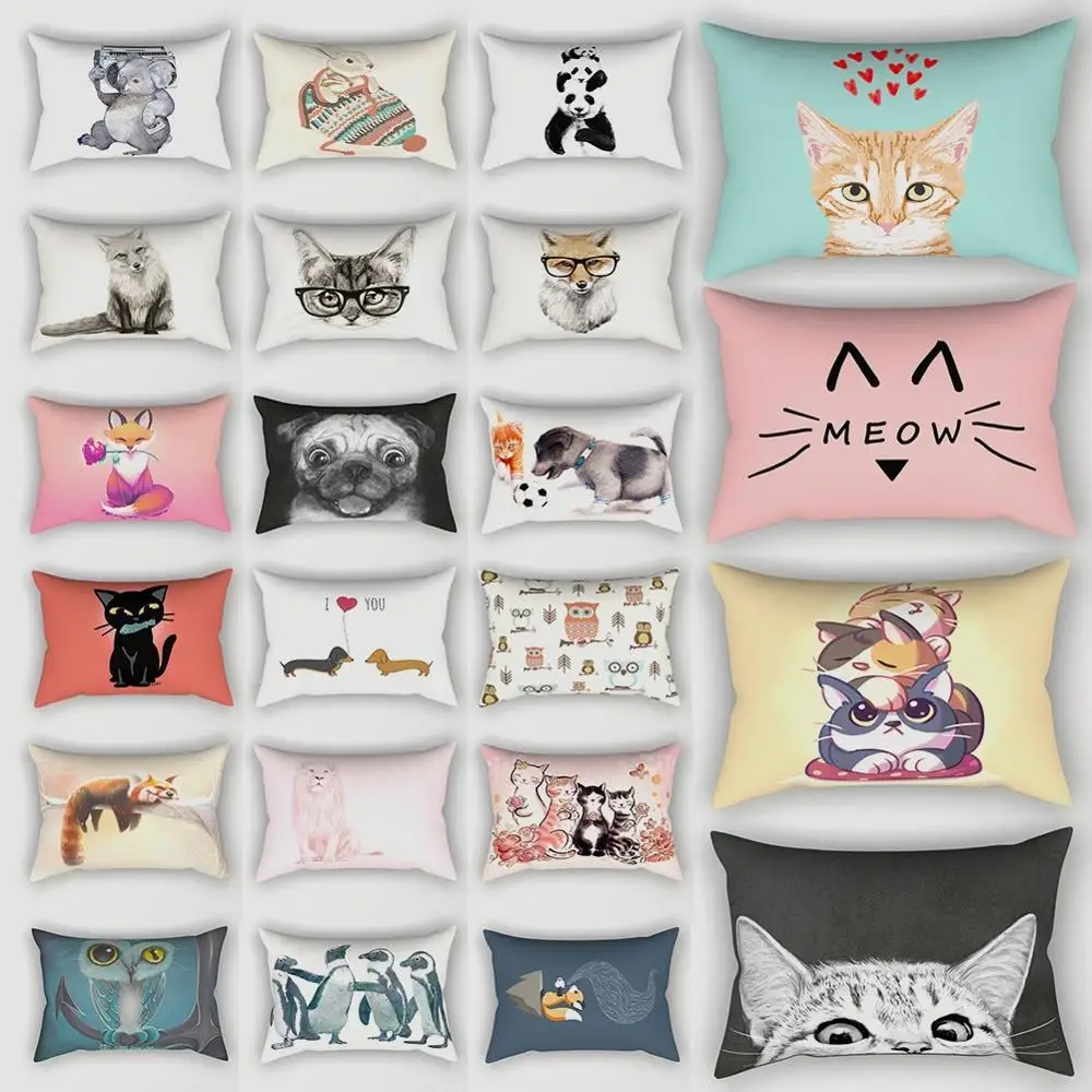 1 Piece Quality Pillowcase Cute Small Animal Cartoon Pattern Short Plush Rectangular Pillow Cushion Cover Beautiful Home Decor
1 Piece Quality Pillowcase Cute Small Animal Cartoon Pattern Short Plush Rectangular Pillow Cushion Cover Beautiful Home Decor
