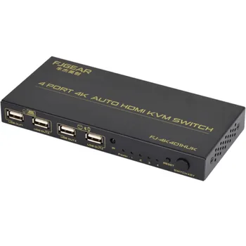 4 port KVM switcher hdmi kvm switch 4K with remote control 4 USB port sharing keyboard mouse monitor printer HDMI KVM switch fo
4 port KVM switcher hdmi kvm switch 4K with remote control 4 USB port sharing keyboard mouse monitor printer HDMI KVM switch fo