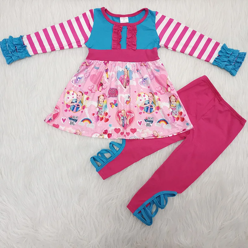 Fall Winter Girls Clothes Boutique Kids dress Clothing girl pattern Tops Long Leggings Outfit Toddler Baby Girl Clothes Set 2pcs
Fall Winter Girls Clothes Boutique Kids dress Clothing girl pattern Tops Long Leggings Outfit Toddler Baby Girl Clothes Set 2pcs