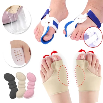 Bunion Corrector Toe Separator Heel Cushion Care Pain Relief Toe Protection Hallux Valgus Splint Straightener Pedicure Foot Care
Bunion Corrector Toe Separator Heel Cushion Care Pain Relief Toe Protection Hallux Valgus Splint Straightener Pedicure Foot Care