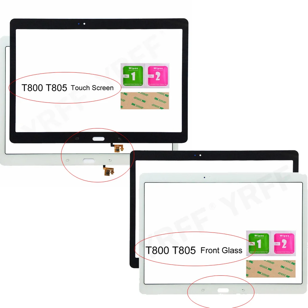 10.5" For Samsung Galaxy Tab S T800 T805 SM-T800 SM-T805C Touch Screen Digitizer Sensor Front Glass Panel Screen Tablet Parts
10.5" For Samsung Galaxy Tab S T800 T805 SM-T800 SM-T805C Touch Screen Digitizer Sensor Front Glass Panel Screen Tablet Parts