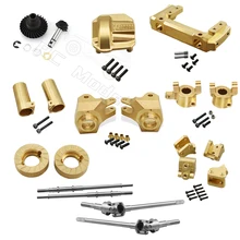AR44 Brass Differential Cover Steering Knuckles Servos Bracket Counterweight for 1/10 AXIAL SCX10 II 90046 90047 Upgrade Parts
AR44 Brass Differential Cover Steering Knuckles Servos Bracket Counterweight for 1/10 AXIAL SCX10 II 90046 90047 Upgrade Parts