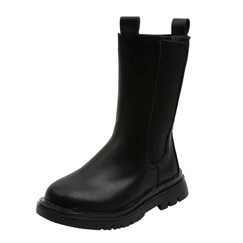 COZULMA Children Girls Autumn Winter Classic Chelsea Boots Plush Lining High Shoes Kids Boys Fashion Ankle Boots Size 26-36 
COZULMA Children Girls Autumn Winter Classic Chelsea Boots Plush Lining High Shoes Kids Boys Fashion Ankle Boots Size 26-36