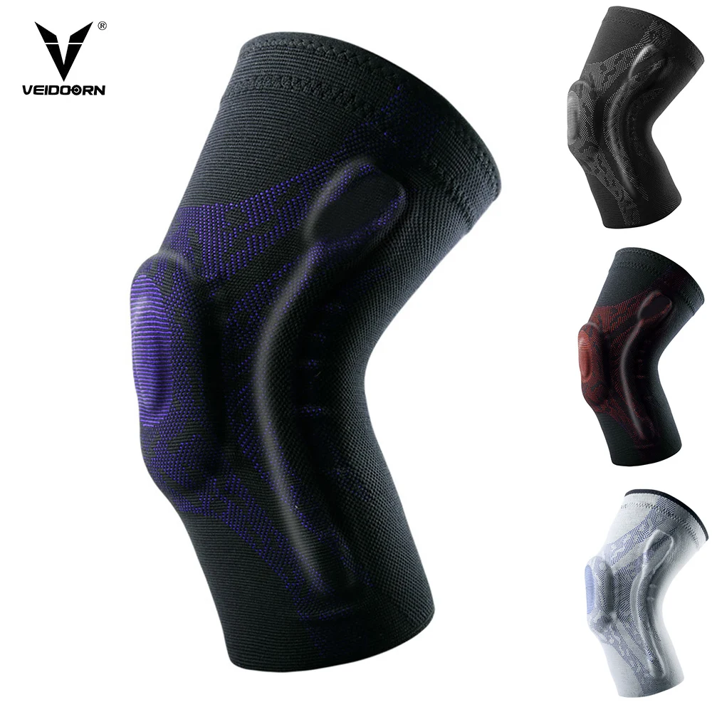 Veidoorn 2PCS Compression Knee Support Sleeve Protector Elastic Kneepad Brace Springs gym Sports basketball Volleyball Running
Veidoorn 2PCS Compression Knee Support Sleeve Protector Elastic Kneepad Brace Springs gym Sports basketball Volleyball Running