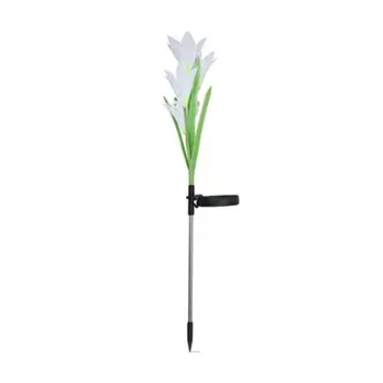 Colorful Solar Lily Lantern Led Artificial Lantern Outdoor Decoration Lawn Lights Plug Light Garden Lantern White + Purple
Colorful Solar Lily Lantern Led Artificial Lantern Outdoor Decoration Lawn Lights Plug Light Garden Lantern White + Purple