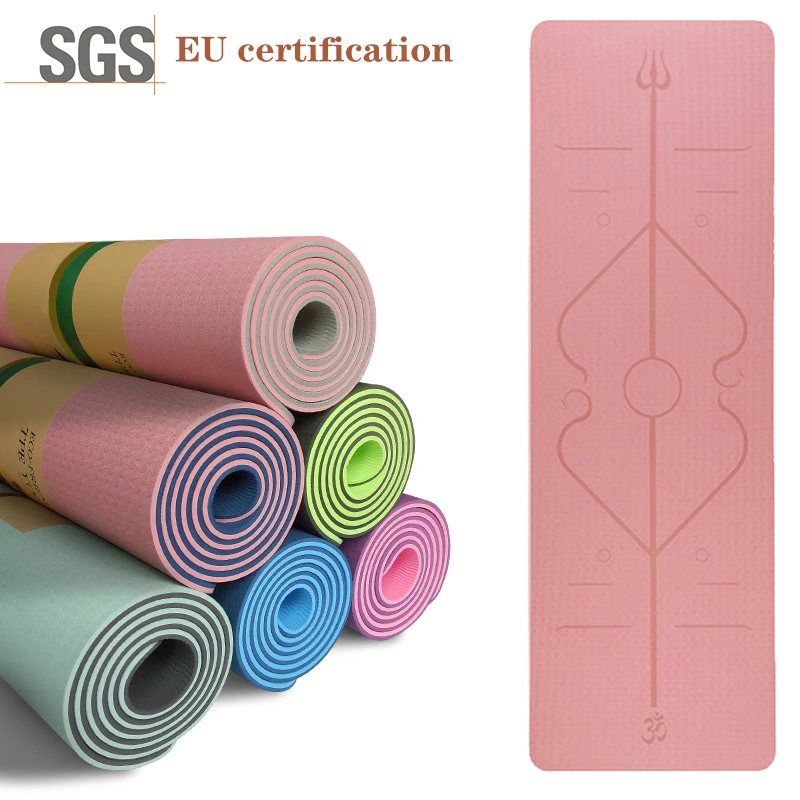 TPE Yoga Non-Slip Mat Yoga Exercise Pad with Position Line For Fitness Gymnastics and Pilates
TPE Yoga Non-Slip Mat Yoga Exercise Pad with Position Line For Fitness Gymnastics and Pilates