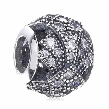 Authentic 925 Sterling Silver Bead Charm Vintage Paper Fan With Crystal Beads Fit Bracelet & Bangle DIY Jewelry
Authentic 925 Sterling Silver Bead Charm Vintage Paper Fan With Crystal Beads Fit Bracelet & Bangle DIY Jewelry