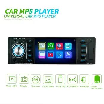 4.1" Digital Display Bluetooth MP5 Player USB TF AUX FM Radio MP3 MP4 Audio Music Video Player For Car Accessories
4.1" Digital Display Bluetooth MP5 Player USB TF AUX FM Radio MP3 MP4 Audio Music Video Player For Car Accessories