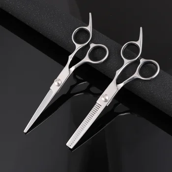 4pcs Haircut Tools Set Hair Thinning Scissors Comb Barber's Shear Kit for Home Salon
4pcs Haircut Tools Set Hair Thinning Scissors Comb Barber's Shear Kit for Home Salon