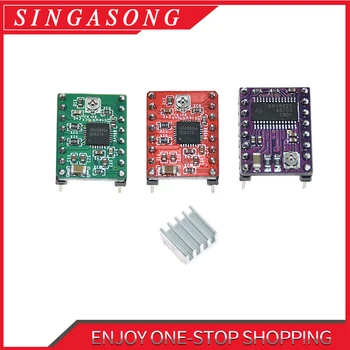Free shipping! Reprap Stepper Driver A4988 DRV8825 Stepper Motor Driver Module with Heatsink.
Free shipping! Reprap Stepper Driver A4988 DRV8825 Stepper Motor Driver Module with Heatsink.