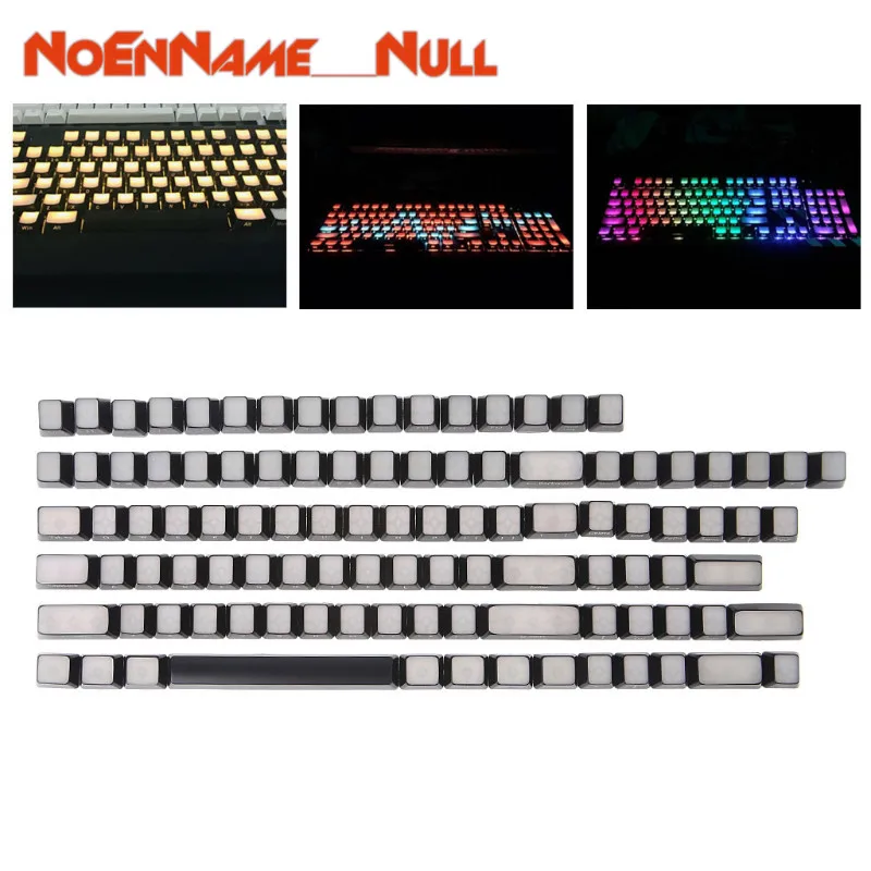 Mechanical Keyboard replaceable Keycaps RGB Front Side Printed Backlit Keycaps 104 ISO ANSI layout Backlit OEM Keycaps
Mechanical Keyboard replaceable Keycaps RGB Front Side Printed Backlit Keycaps 104 ISO ANSI layout Backlit OEM Keycaps
