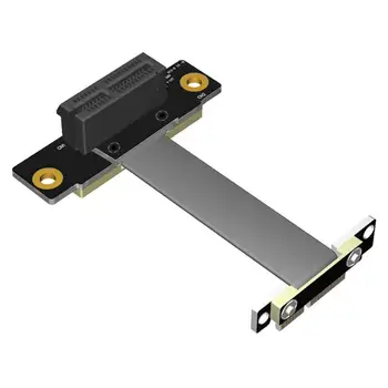 PCI Express 36PIN 1X Flexible Cable with Gold-plated Connector Dual Vertical Extension Cable for 1U 2U ATX BTX Chassis
PCI Express 36PIN 1X Flexible Cable with Gold-plated Connector Dual Vertical Extension Cable for 1U 2U ATX BTX Chassis