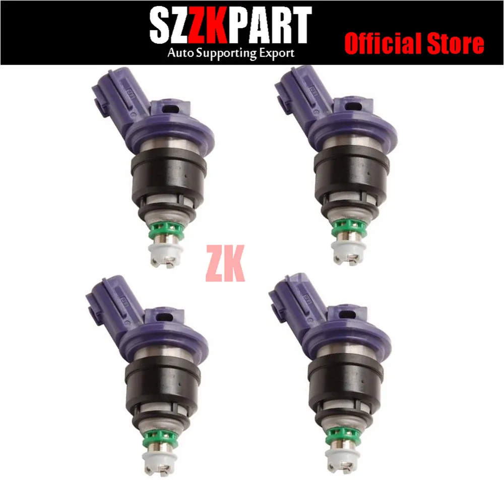 

4Pcs Oem Fuel Injectors For 1996 300zx V6 Turbo (16600-21u01) M631, 16600-21U01, 800-1577N, 67121, FJ565