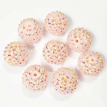 Spring Color Rhiestone ! 20MM 100pcs/lot Pastel Spring Pink AB Effect Rhinestone Beads,Chunky Beads For Kids Jewelry Making
Spring Color Rhiestone ! 20MM 100pcs/lot Pastel Spring Pink AB Effect Rhinestone Beads,Chunky Beads For Kids Jewelry Making