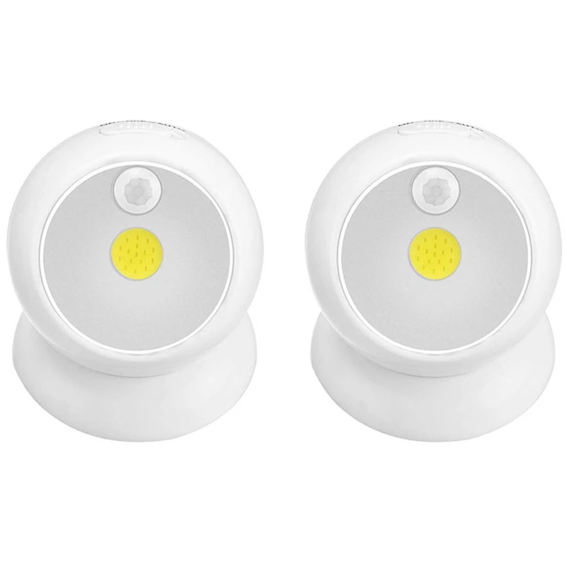 ABUI-Motion Sensor Light, Wireless 360-Degree Fully-Adjustable Battery Powered Cob Night Lights, Indoor Outdoor Security Light G
ABUI-Motion Sensor Light, Wireless 360-Degree Fully-Adjustable Battery Powered Cob Night Lights, Indoor Outdoor Security Light G