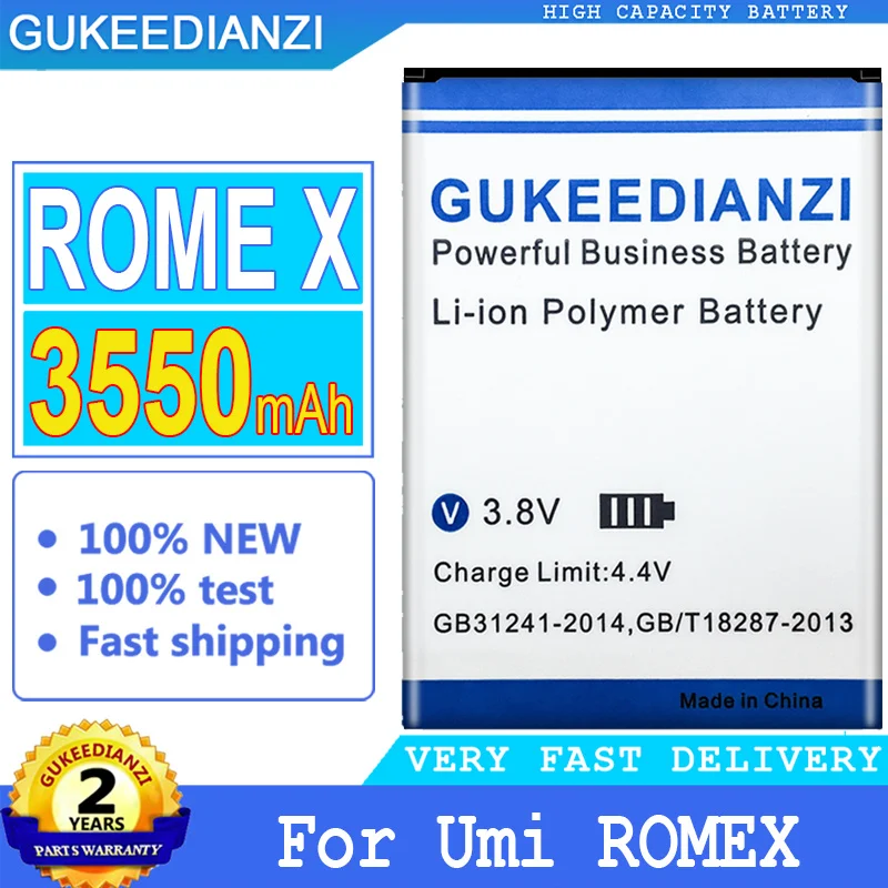 Фото Аккумулятор большой мощности на 3550 мАч для UMI ROME X ROMEX | Мобильные телефоны и