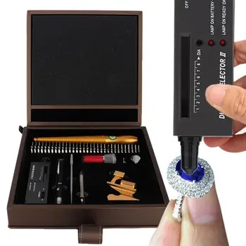 Transparent Epoxy Resin Jewelry Diamond Detector Observer Tools Gemstone Tester Gems Identification Pen Set Jewellery Tool b
Transparent Epoxy Resin Jewelry Diamond Detector Observer Tools Gemstone Tester Gems Identification Pen Set Jewellery Tool b