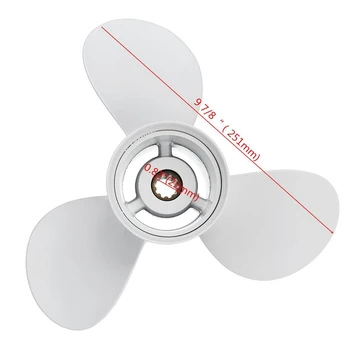 664-45952-00-EL Marine Boat Outboard Propeller 9 7/8 x 14 for Yamaha 40-60HP
664-45952-00-EL Marine Boat Outboard Propeller 9 7/8 x 14 for Yamaha 40-60HP