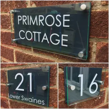 ModernGlass Acrylic house number apartment number exterior house numbers House Sign Dark Grey Door Number House Name Road Plaque
ModernGlass Acrylic house number apartment number exterior house numbers House Sign Dark Grey Door Number House Name Road Plaque