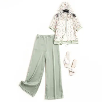 Chic 3 Piece Set Women Survetement Femme Complet De Marque Women Clothing Sets Korean Chiffon Clothing Women Set Jacket&pants
Chic 3 Piece Set Women Survetement Femme Complet De Marque Women Clothing Sets Korean Chiffon Clothing Women Set Jacket&pants